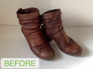 横浜市：SAYA（サヤ）ショートブーツ／カラーチェンジ