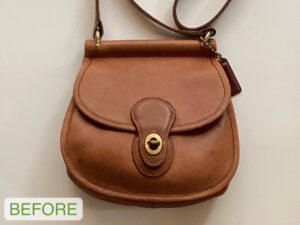 横浜市：COACH（COACH）ショルダーバッグ／色補修